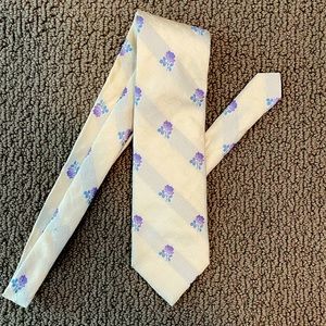 Silk tie hand made in Italy